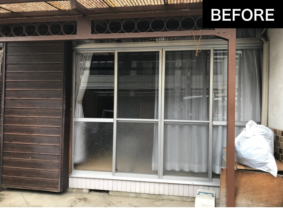 シャッター事例2 before