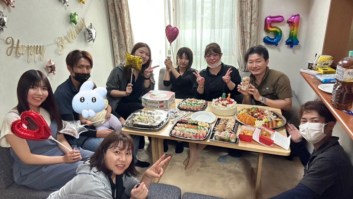 しゃちょーHBD♪